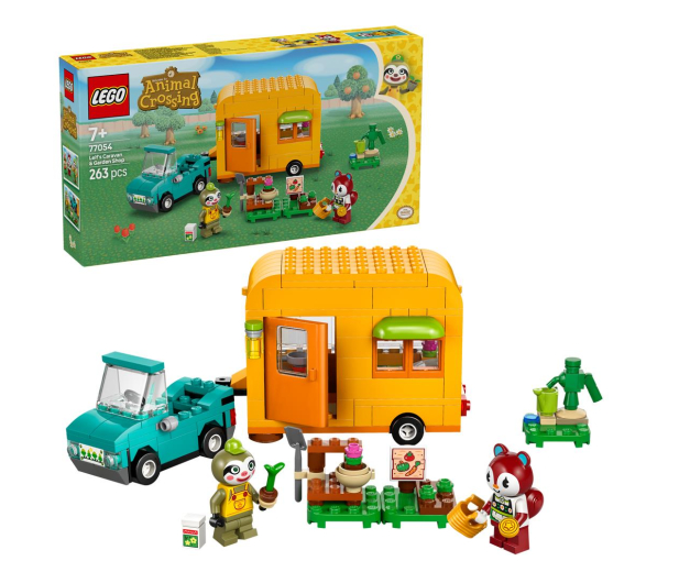LEGO Animal Crossing 77054 Leif i jego karawan i sklep ogrodniczy - 1284255 - zdjęcie 2